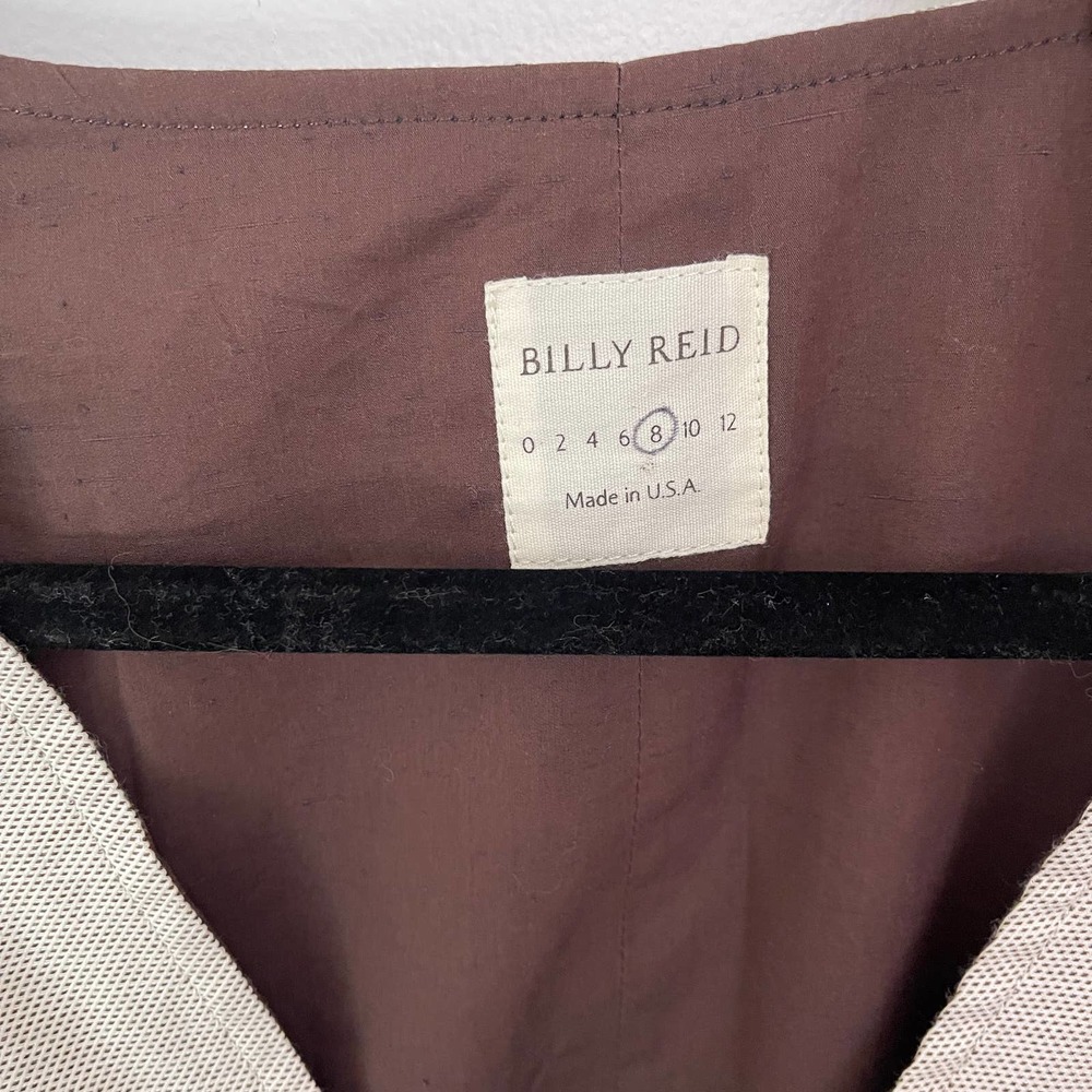 Billy Reid Button Down Dress Stone - 8 - Picture 5 of 5